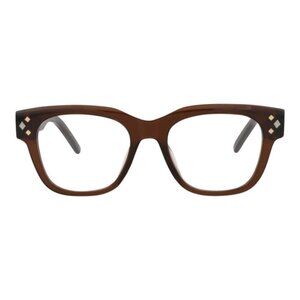New Authentic Dior Mens Square/Rectangle Brown Brown Transparent Fashion Designe